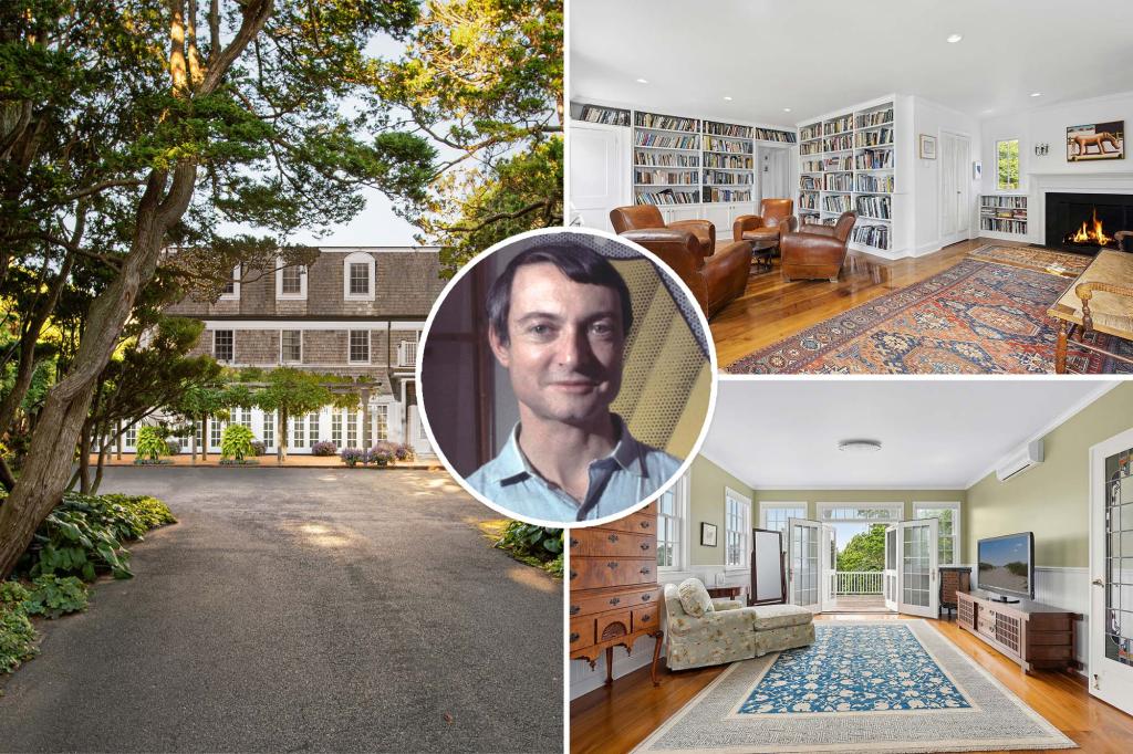 Exclusive | Roy Lichtenstein's longtime Hamptons homes listed for first time in decades — with his studio still on site