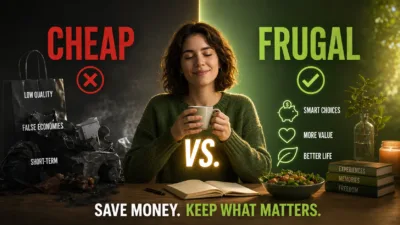 Cheap vs. Frugal: How to Save Money Without Lowering Your Quality of Life
