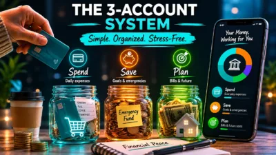 How Many Bank Accounts Should You Actually Have? The 3-Account System That Simplifies Your Finances