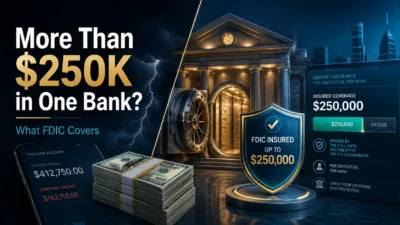 Should You Keep More Than $250,000 in One Bank? What FDIC Insurance Actually Covers
